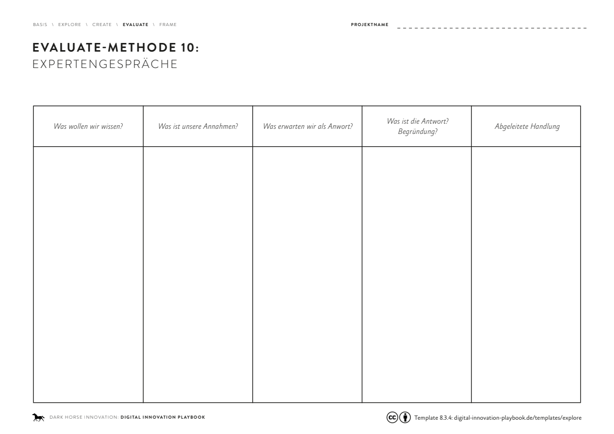 Vorschau: Evaluate - Expertengespräch