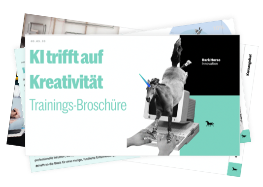 Trainings Broschüre KI trifft auf KReativität PReview
