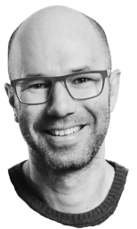 Porträtfoto von Prof. Benedikt Groß, Anti-disziplinärer Designer bei Dark Horse Academy.
